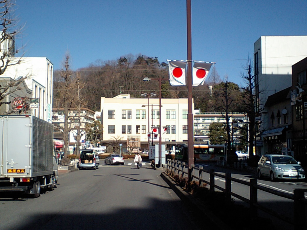 青梅市本町の街並み